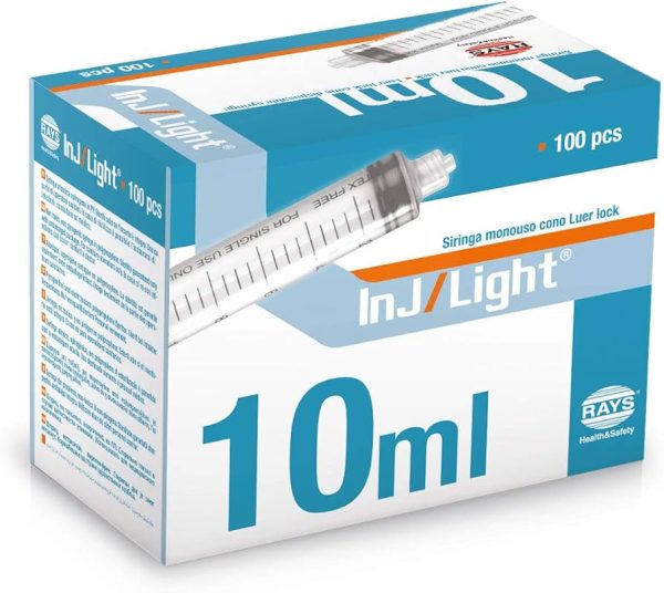 Disposable Syringes 10ml - 100pcs