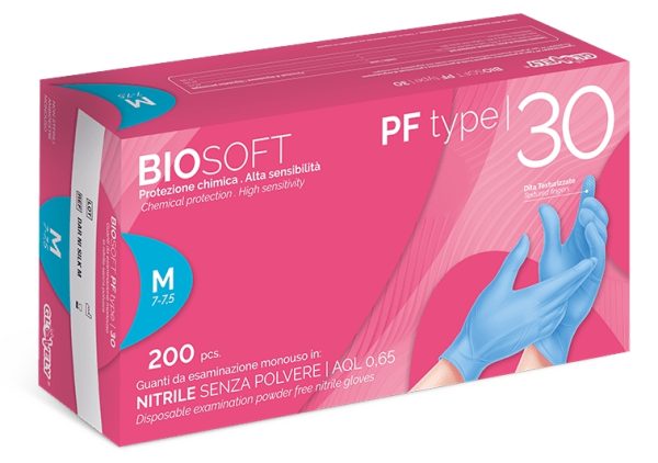 Disposable Nitrile Gloves Medium ( 200pcs )