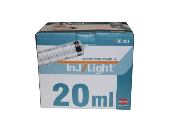 Disposable Syringes 20ml - 50pcs